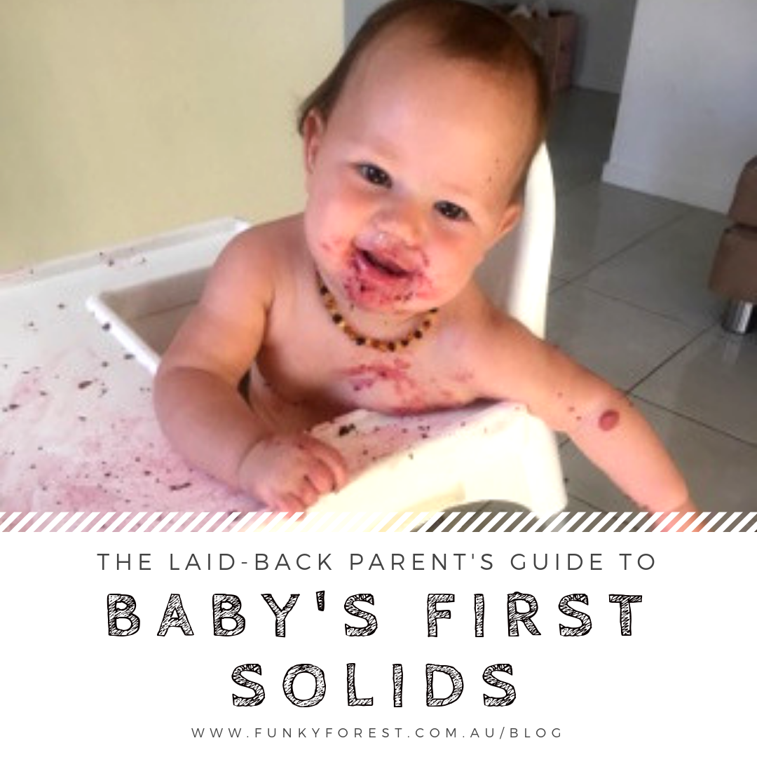 Baby Eats Solids for the FIRST TIME